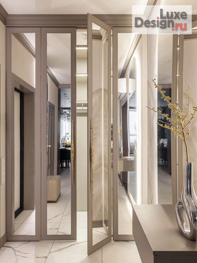 Дизайн интерьера четырехкомнатной квартиры "Апартаменты 120 м2 г.Москва" (фото 26)