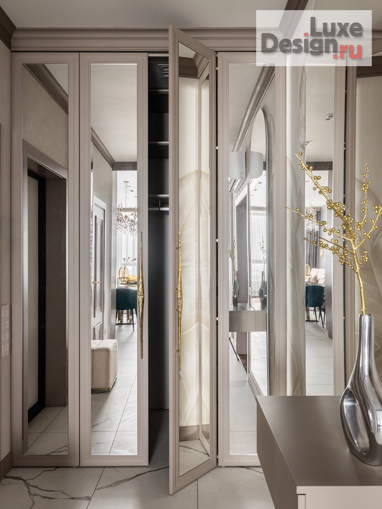 Дизайн интерьера четырехкомнатной квартиры "Апартаменты 120 м2 г.Москва" (фото 27)