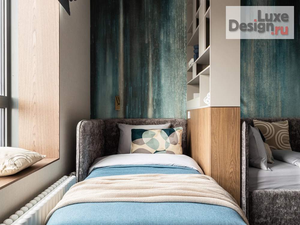 Дизайн интерьера четырехкомнатной квартиры "Апартаменты 120 м2 г.Москва" (фото 31)