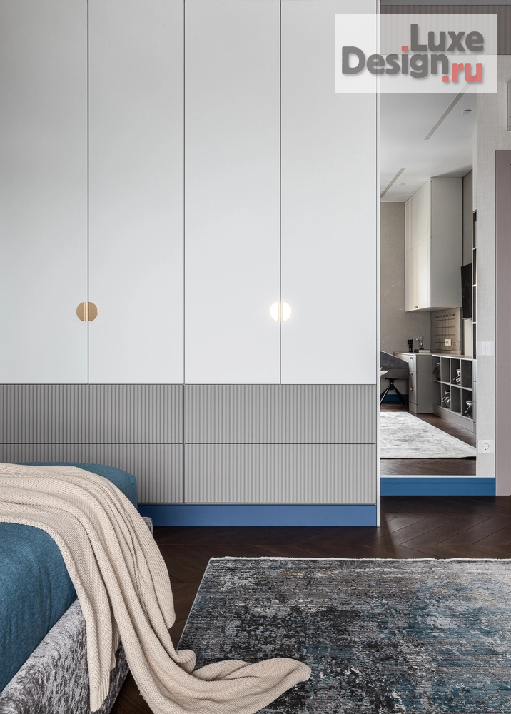 Дизайн интерьера четырехкомнатной квартиры "Апартаменты 120 м2 г.Москва" (фото 36)