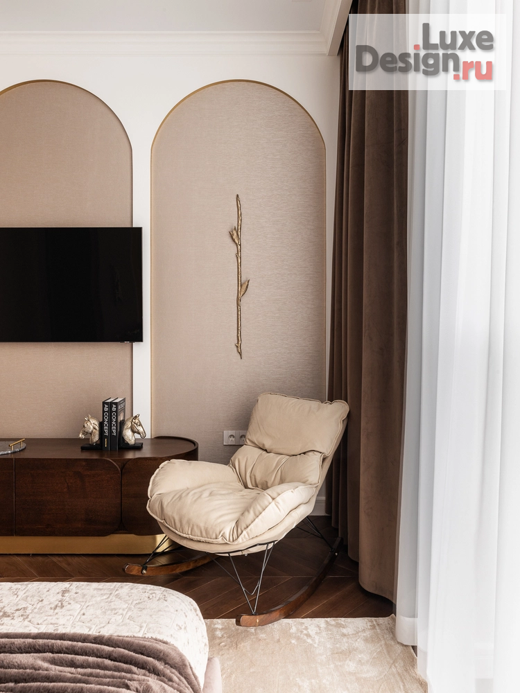 Дизайн интерьера четырехкомнатной квартиры "Апартаменты 120 м2 г.Москва" (фото 48)