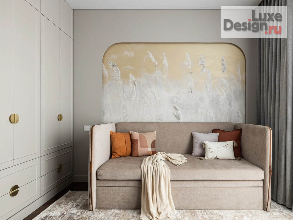 Дизайн интерьера четырехкомнатной квартиры "Апартаменты 120 м2 г.Москва" (фото 55)