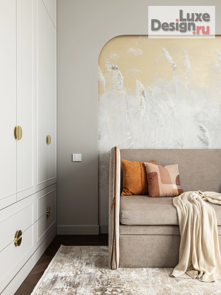 Дизайн интерьера четырехкомнатной квартиры "Апартаменты 120 м2 г.Москва" (фото 56)