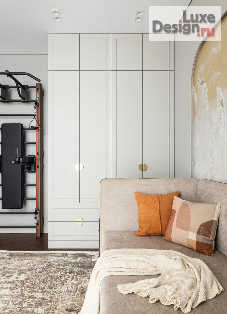 Дизайн интерьера четырехкомнатной квартиры "Апартаменты 120 м2 г.Москва" (фото 58)