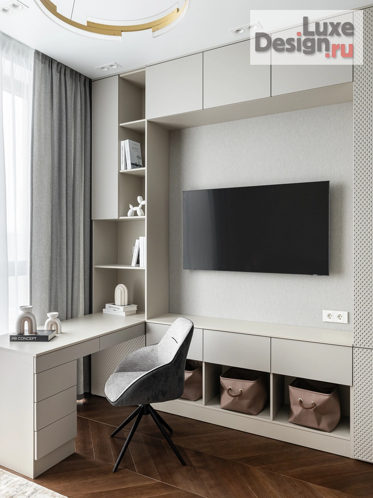 Дизайн интерьера четырехкомнатной квартиры "Апартаменты 120 м2 г.Москва" (фото 60)