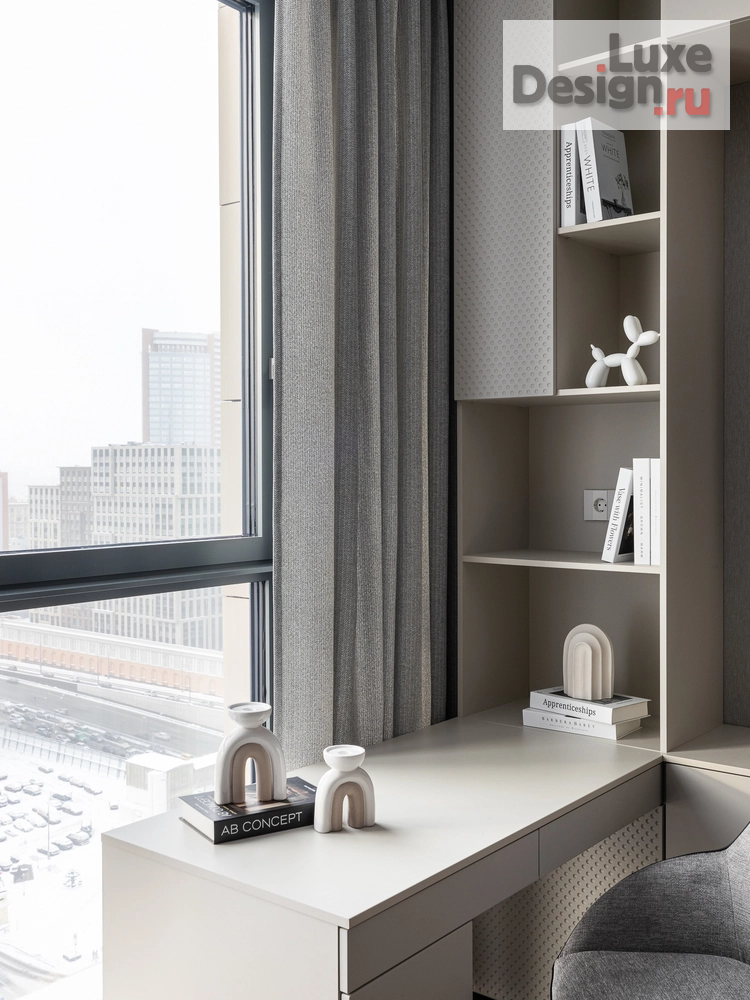 Дизайн интерьера четырехкомнатной квартиры "Апартаменты 120 м2 г.Москва" (фото 63)