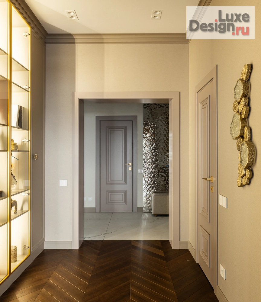 Дизайн интерьера четырехкомнатной квартиры "Апартаменты 120 м2 г.Москва" (фото 66)