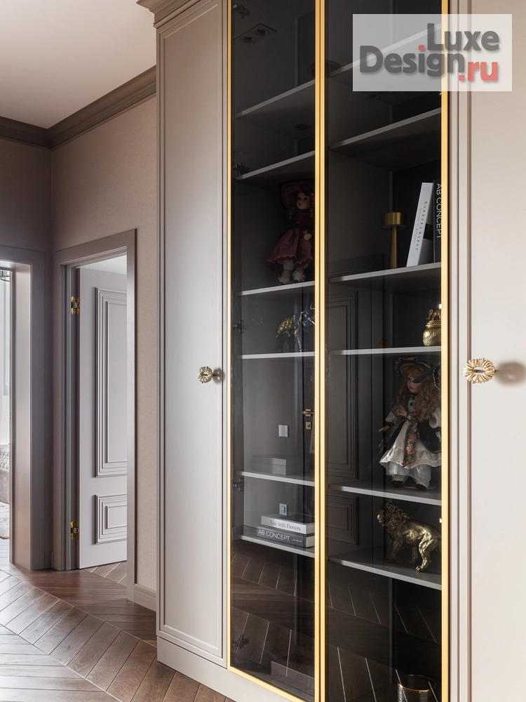 Дизайн интерьера четырехкомнатной квартиры "Апартаменты 120 м2 г.Москва" (фото 71)