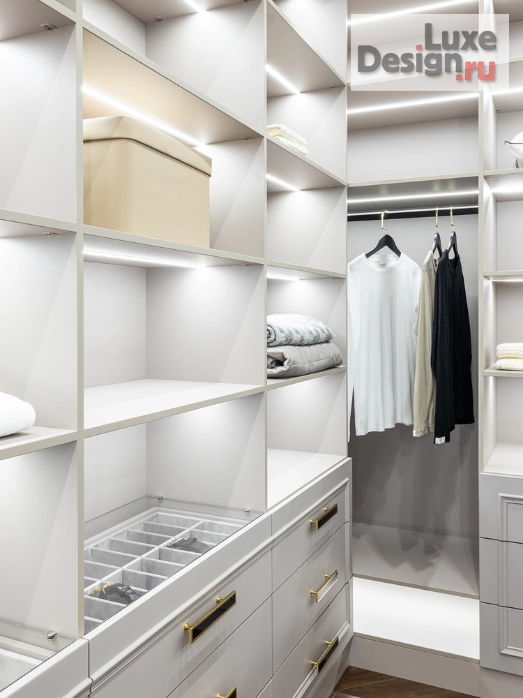 Дизайн интерьера четырехкомнатной квартиры "Апартаменты 120 м2 г.Москва" (фото 75)