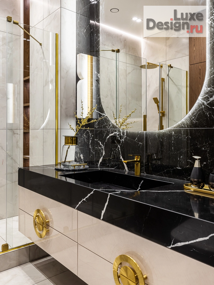 Дизайн интерьера четырехкомнатной квартиры "Апартаменты 120 м2 г.Москва" (фото 80)