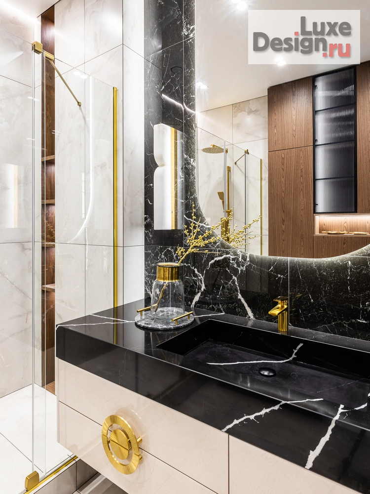 Дизайн интерьера четырехкомнатной квартиры "Апартаменты 120 м2 г.Москва" (фото 82)