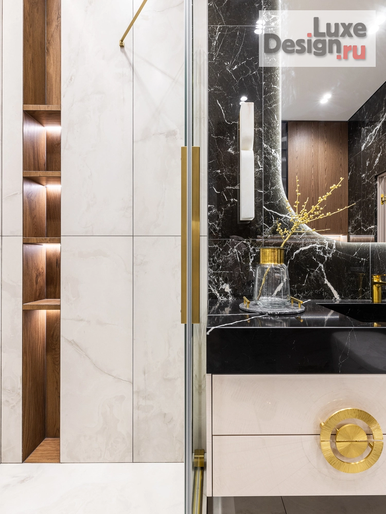 Дизайн интерьера четырехкомнатной квартиры "Апартаменты 120 м2 г.Москва" (фото 84)