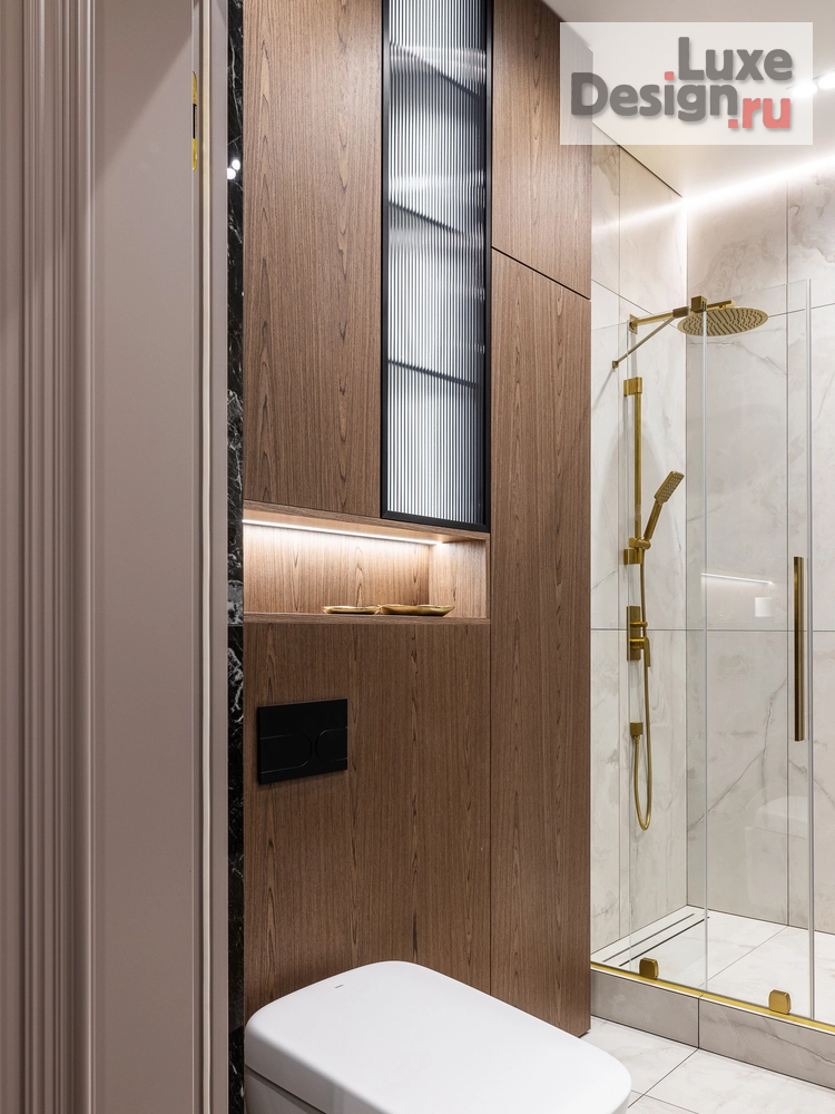 Дизайн интерьера четырехкомнатной квартиры "Апартаменты 120 м2 г.Москва" (фото 87)