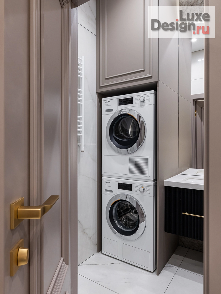 Дизайн интерьера четырехкомнатной квартиры "Апартаменты 120 м2 г.Москва" (фото 90)