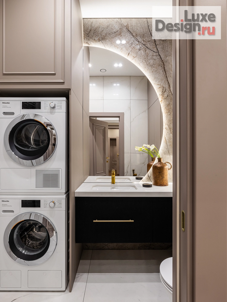 Дизайн интерьера четырехкомнатной квартиры "Апартаменты 120 м2 г.Москва" (фото 91)