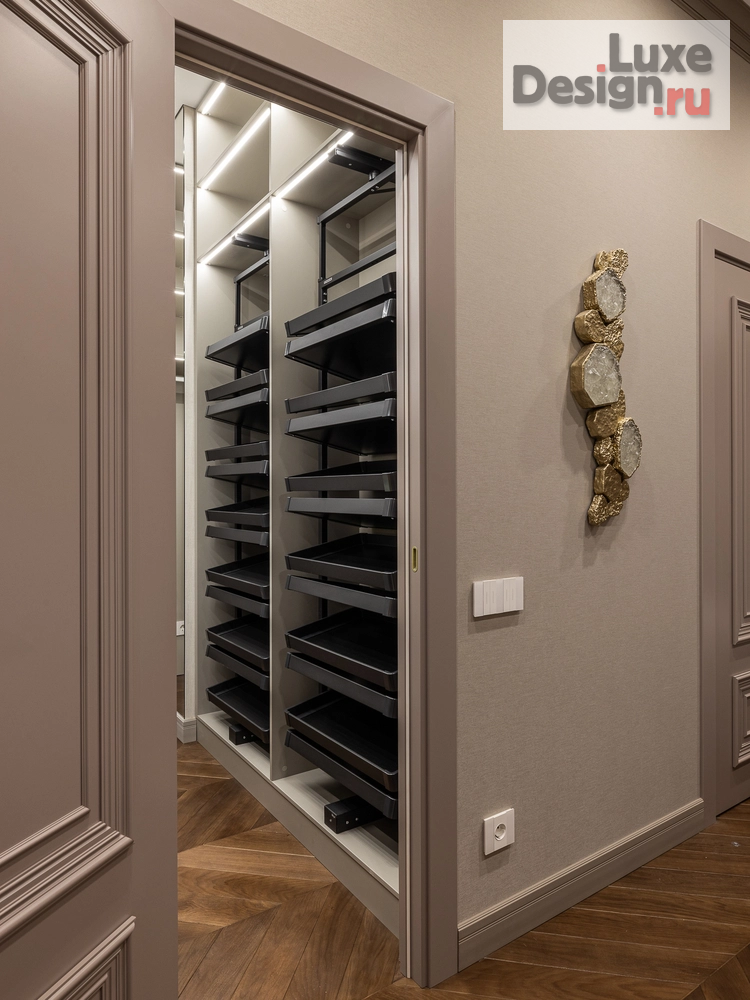 Дизайн интерьера четырехкомнатной квартиры "Апартаменты 120 м2 г.Москва" (фото 94)