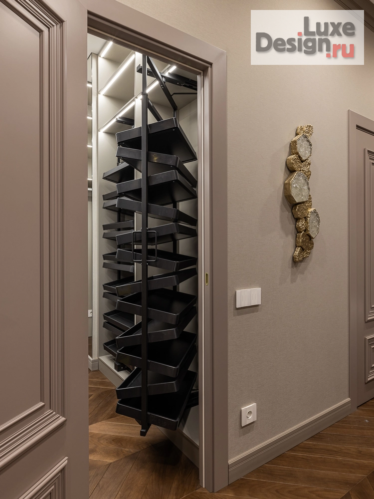 Дизайн интерьера четырехкомнатной квартиры "Апартаменты 120 м2 г.Москва" (фото 95)