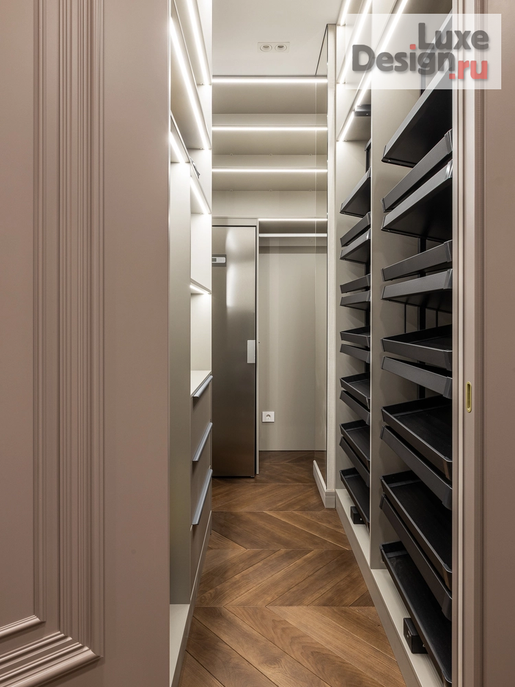 Дизайн интерьера четырехкомнатной квартиры "Апартаменты 120 м2 г.Москва" (фото 97)