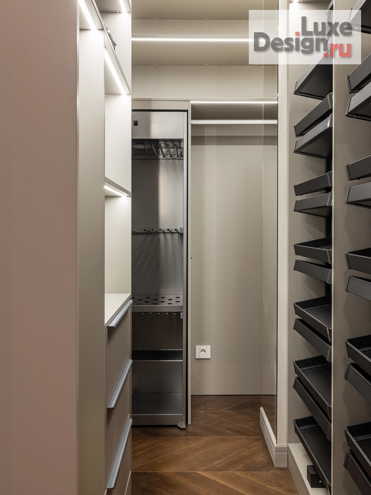 Дизайн интерьера четырехкомнатной квартиры "Апартаменты 120 м2 г.Москва" (фото 98)