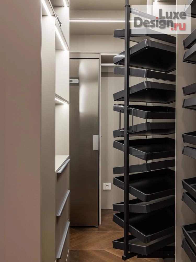 Дизайн интерьера четырехкомнатной квартиры "Апартаменты 120 м2 г.Москва" (фото 100)