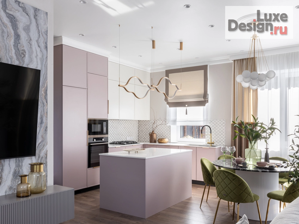 Дизайн интерьера коттеджа "Загородный дом" (фото 39)