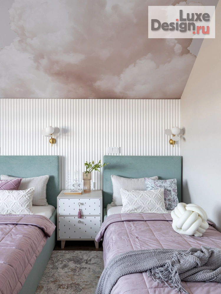 Дизайн интерьера коттеджа "Загородный дом" (фото 66)