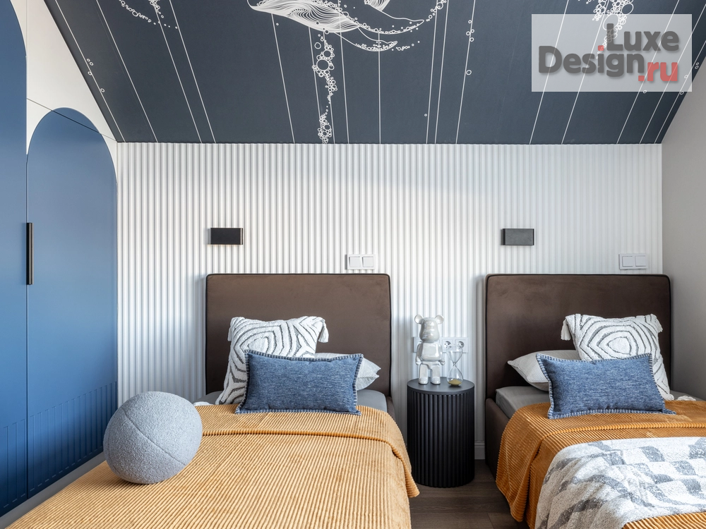 Дизайн интерьера коттеджа "Загородный дом" (фото 76)