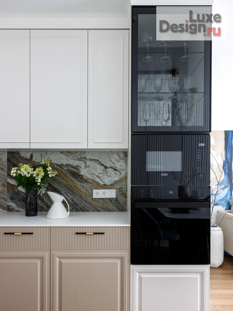 Дизайн интерьера трехкомнатной квартиры "Квартира 70м2 в ЖК Бизнес класса "Символ"" (фото 5)