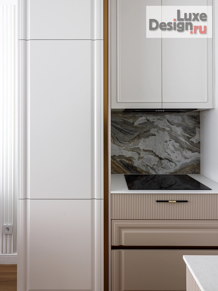 Дизайн интерьера трехкомнатной квартиры "Квартира 70м2 в ЖК Бизнес класса "Символ"" (фото 10)