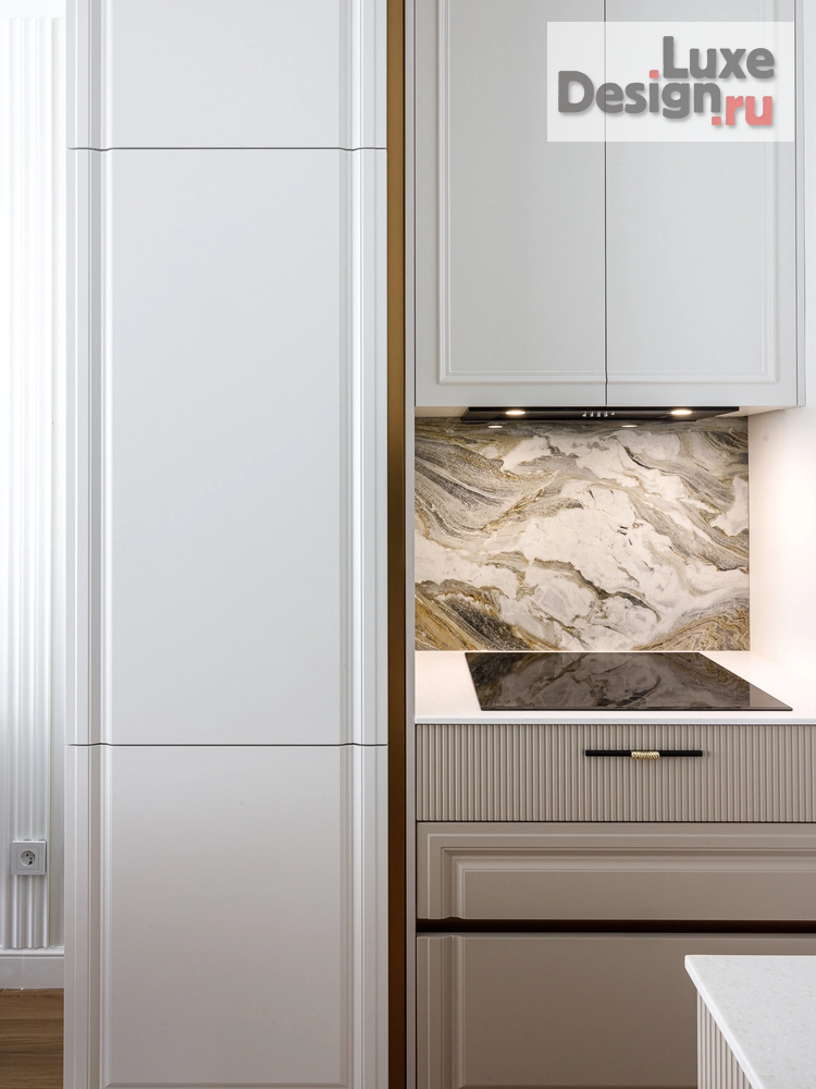 Дизайн интерьера трехкомнатной квартиры "Квартира 70м2 в ЖК Бизнес класса "Символ"" (фото 11)