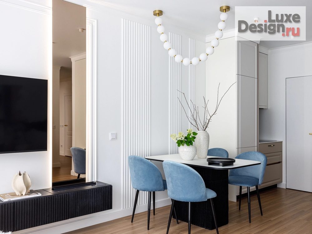 Дизайн интерьера трехкомнатной квартиры "Квартира 70м2 в ЖК Бизнес класса "Символ"" (фото 18)