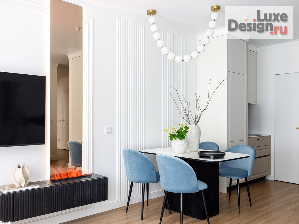 Дизайн интерьера трехкомнатной квартиры "Квартира 70м2 в ЖК Бизнес класса "Символ"" (фото 19)