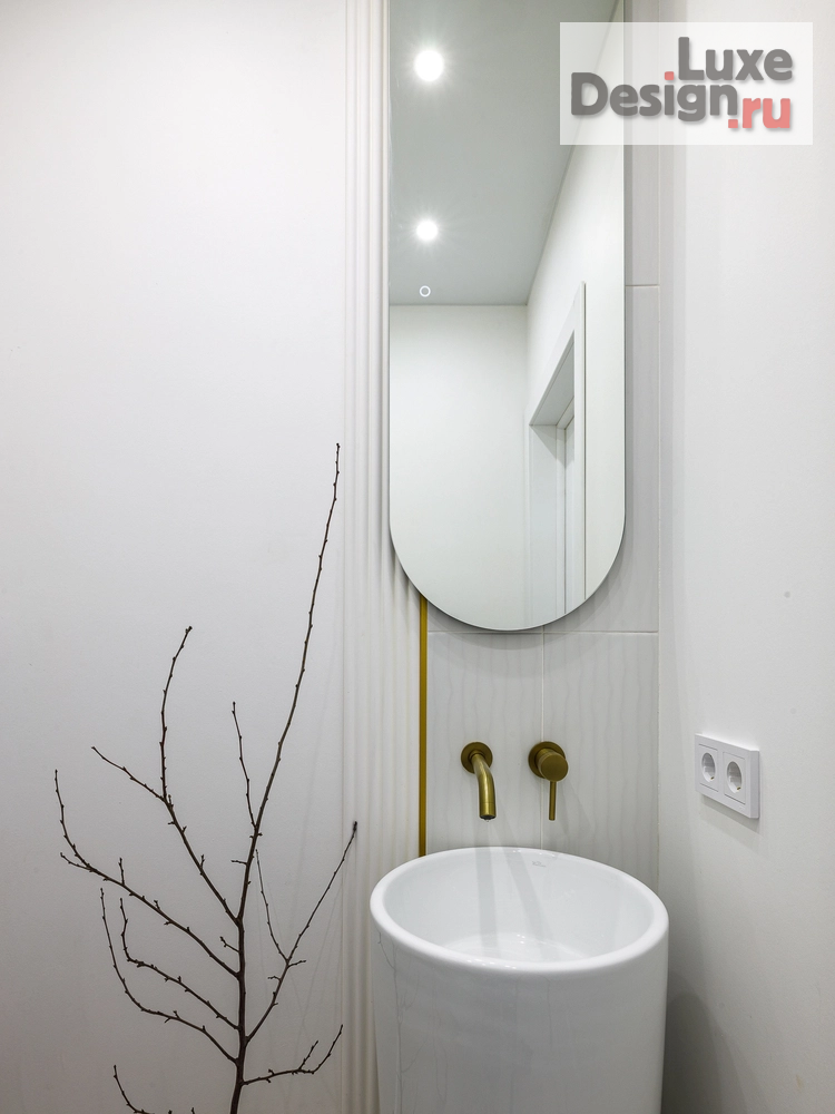 Дизайн интерьера трехкомнатной квартиры "Квартира 70м2 в ЖК Бизнес класса "Символ"" (фото 32)