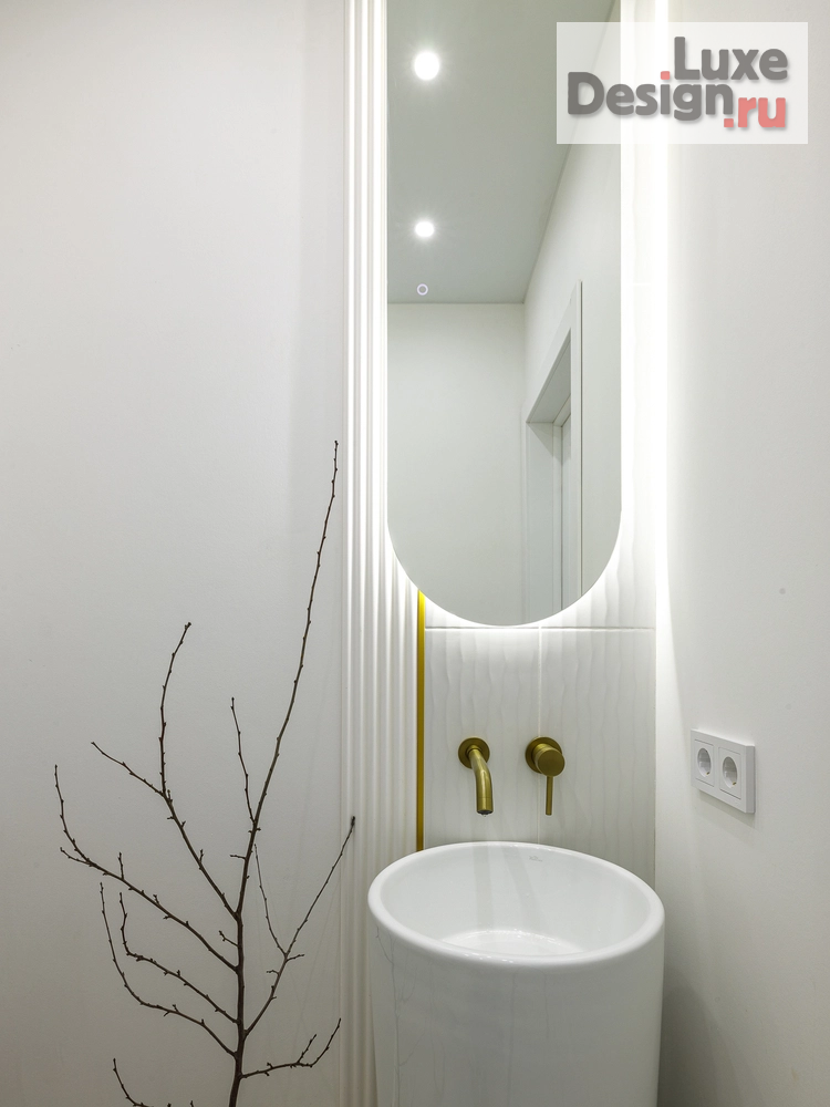 Дизайн интерьера трехкомнатной квартиры "Квартира 70м2 в ЖК Бизнес класса "Символ"" (фото 33)