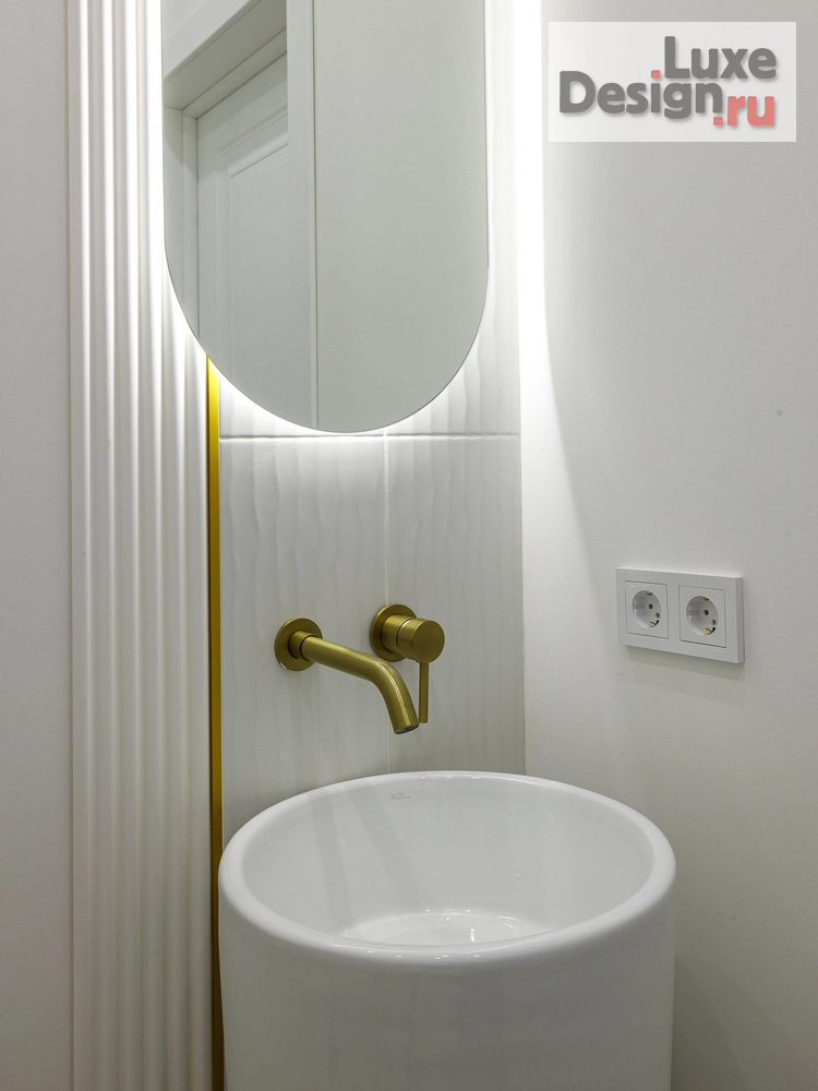 Дизайн интерьера трехкомнатной квартиры "Квартира 70м2 в ЖК Бизнес класса "Символ"" (фото 34)