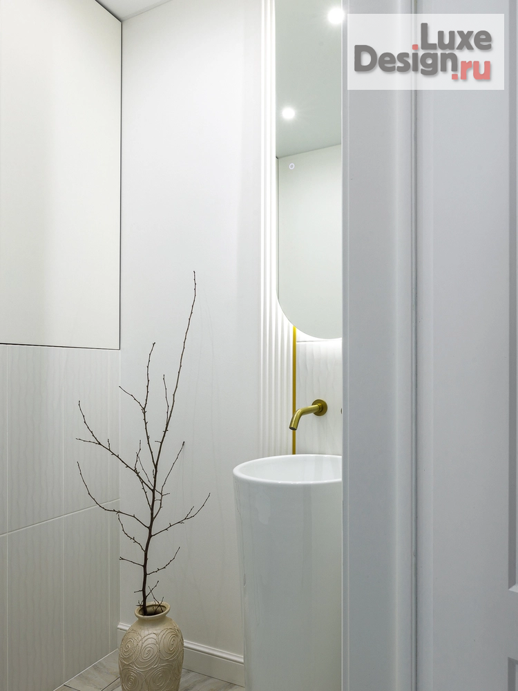 Дизайн интерьера трехкомнатной квартиры "Квартира 70м2 в ЖК Бизнес класса "Символ"" (фото 35)