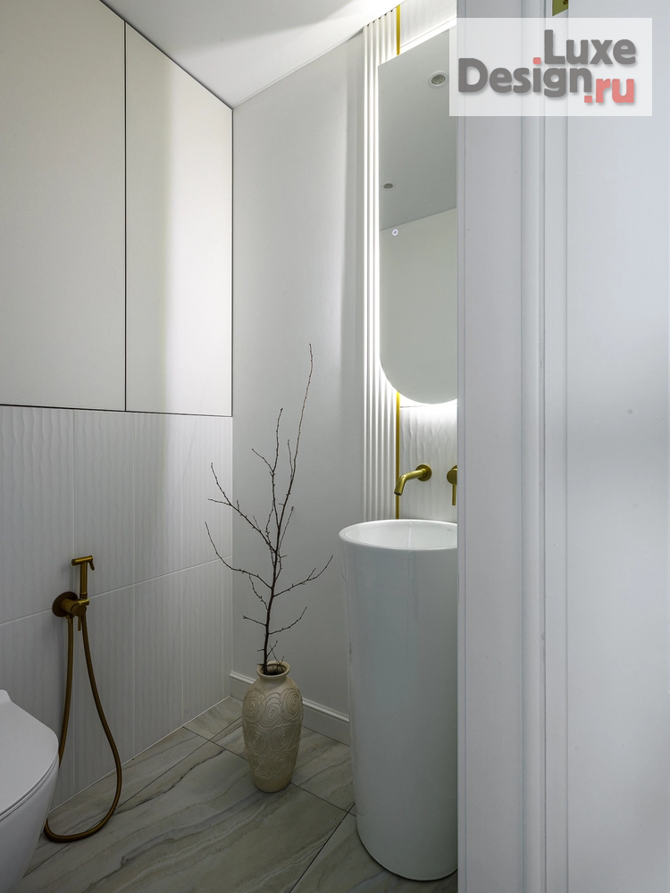 Дизайн интерьера трехкомнатной квартиры "Квартира 70м2 в ЖК Бизнес класса "Символ"" (фото 36)