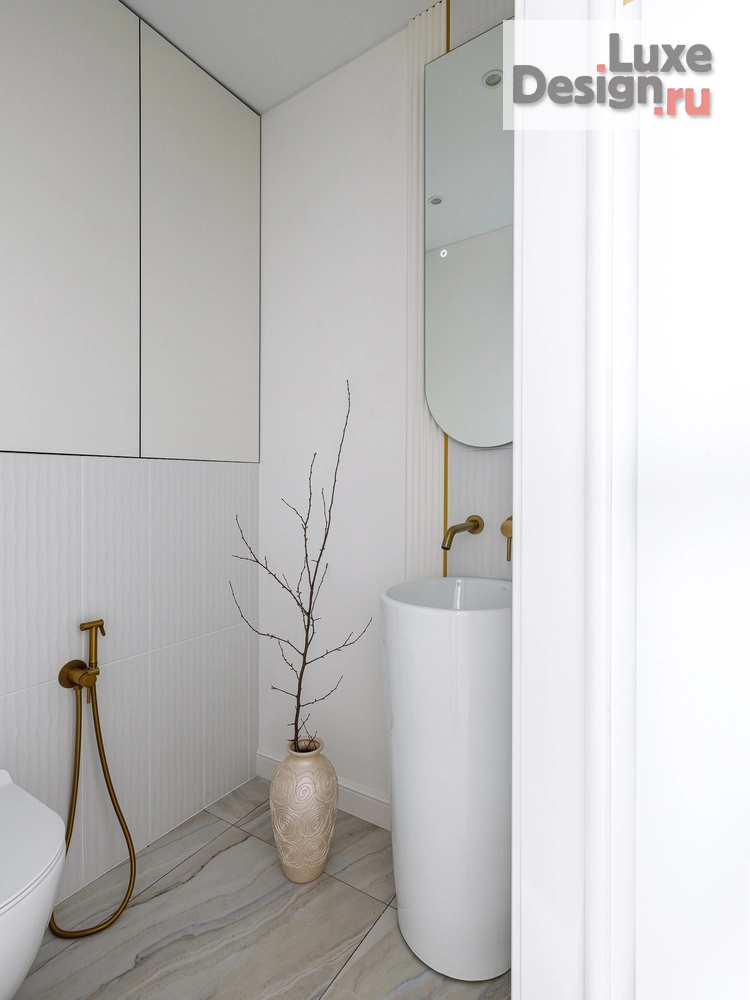 Дизайн интерьера трехкомнатной квартиры "Квартира 70м2 в ЖК Бизнес класса "Символ"" (фото 38)