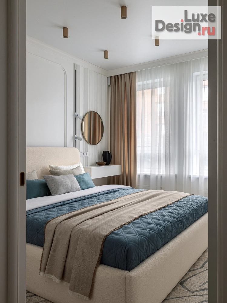 Дизайн интерьера трехкомнатной квартиры "Квартира 70м2 в ЖК Бизнес класса "Символ"" (фото 40)