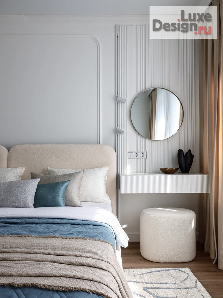 Дизайн интерьера трехкомнатной квартиры "Квартира 70м2 в ЖК Бизнес класса "Символ"" (фото 44)