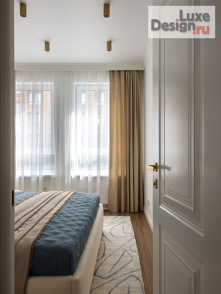 Дизайн интерьера трехкомнатной квартиры "Квартира 70м2 в ЖК Бизнес класса "Символ"" (фото 52)