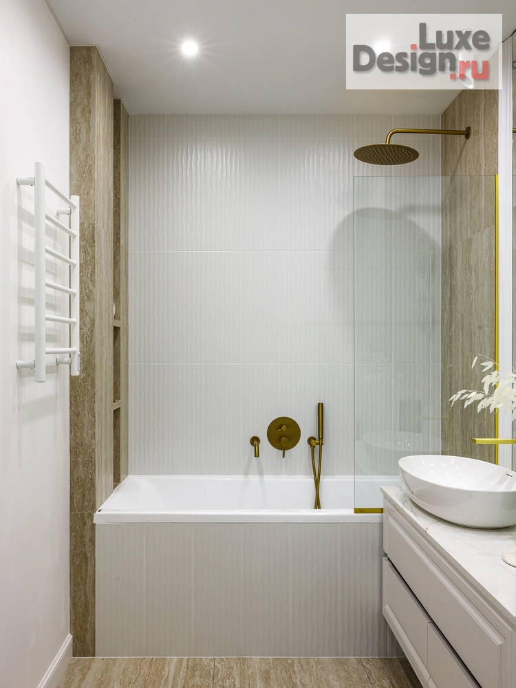 Дизайн интерьера трехкомнатной квартиры "Квартира 70м2 в ЖК Бизнес класса "Символ"" (фото 53)