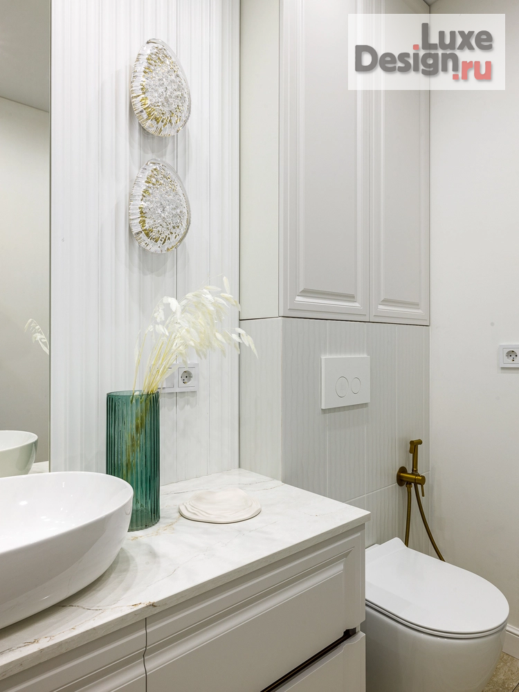 Дизайн интерьера трехкомнатной квартиры "Квартира 70м2 в ЖК Бизнес класса "Символ"" (фото 58)