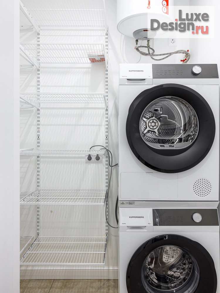 Дизайн интерьера трехкомнатной квартиры "Квартира 70м2 в ЖК Бизнес класса "Символ"" (фото 64)