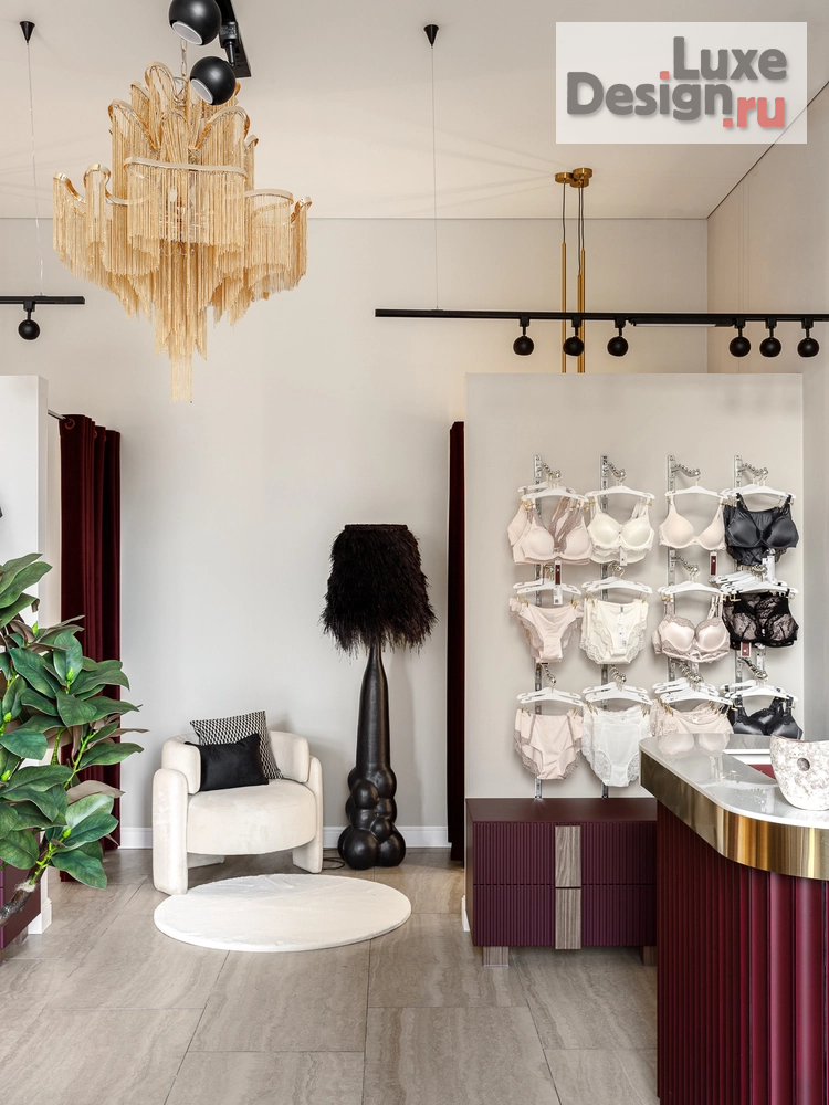 Дизайн интерьера бутика "Салон Белья "Стоп снято"" (фото 4)