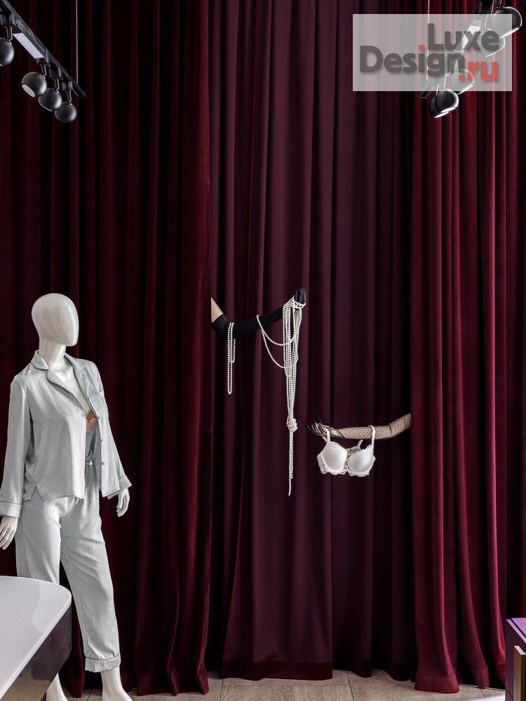 Дизайн интерьера бутика "Салон Белья "Стоп снято"" (фото 1)