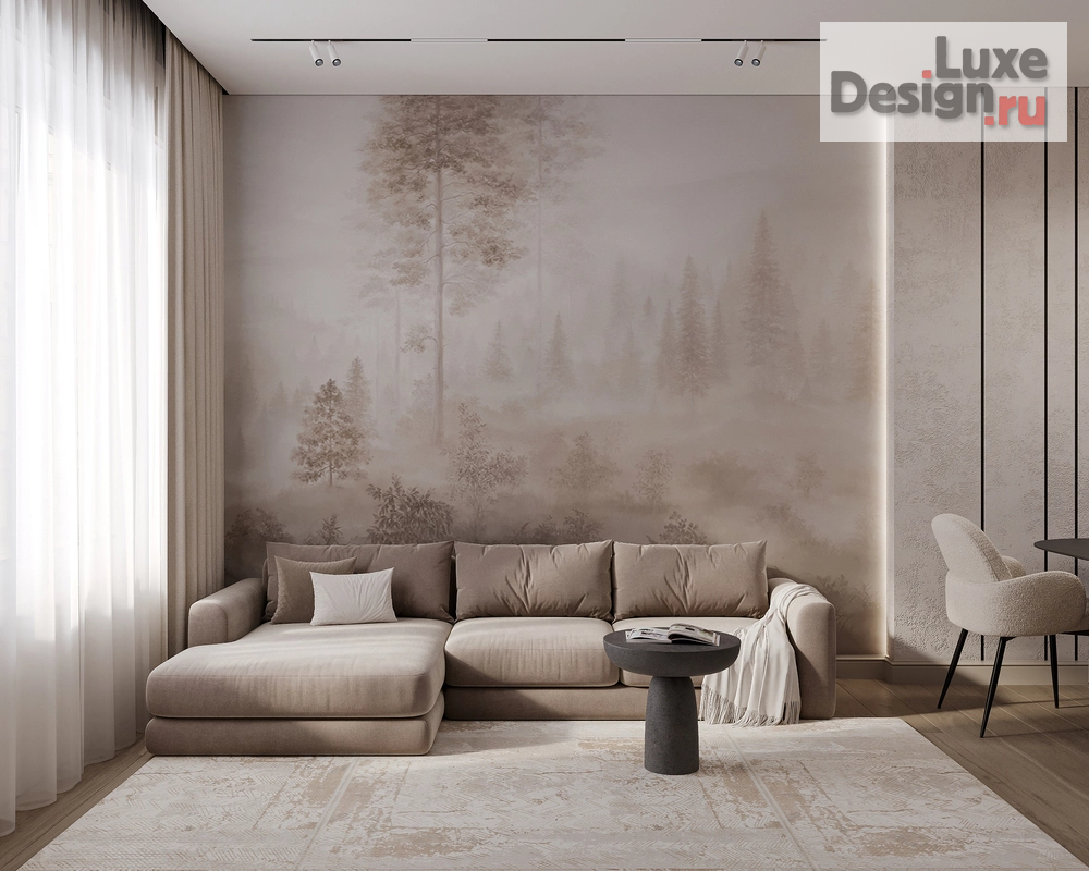 Дизайн интерьера четырехкомнатной квартиры "Квартира 100 м2 в ЖК Таухаус Уфа" (фото 3)