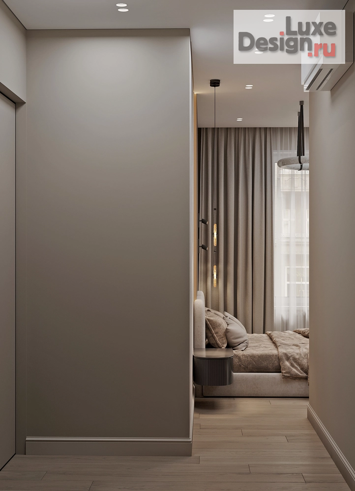 Дизайн интерьера четырехкомнатной квартиры "Квартира 100 м2 в ЖК Таухаус Уфа" (фото 30)