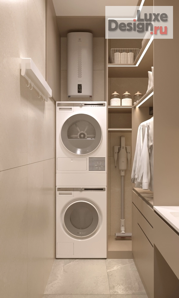 Дизайн интерьера четырехкомнатной квартиры "Квартира 100 м2 в ЖК Таухаус Уфа" (фото 36)