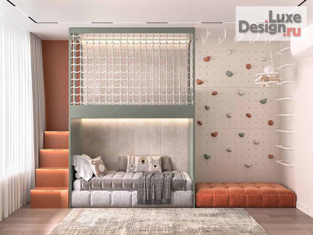 Дизайн интерьера четырехкомнатной квартиры "Квартира 100 м2 в ЖК Таухаус Уфа" (фото 39)